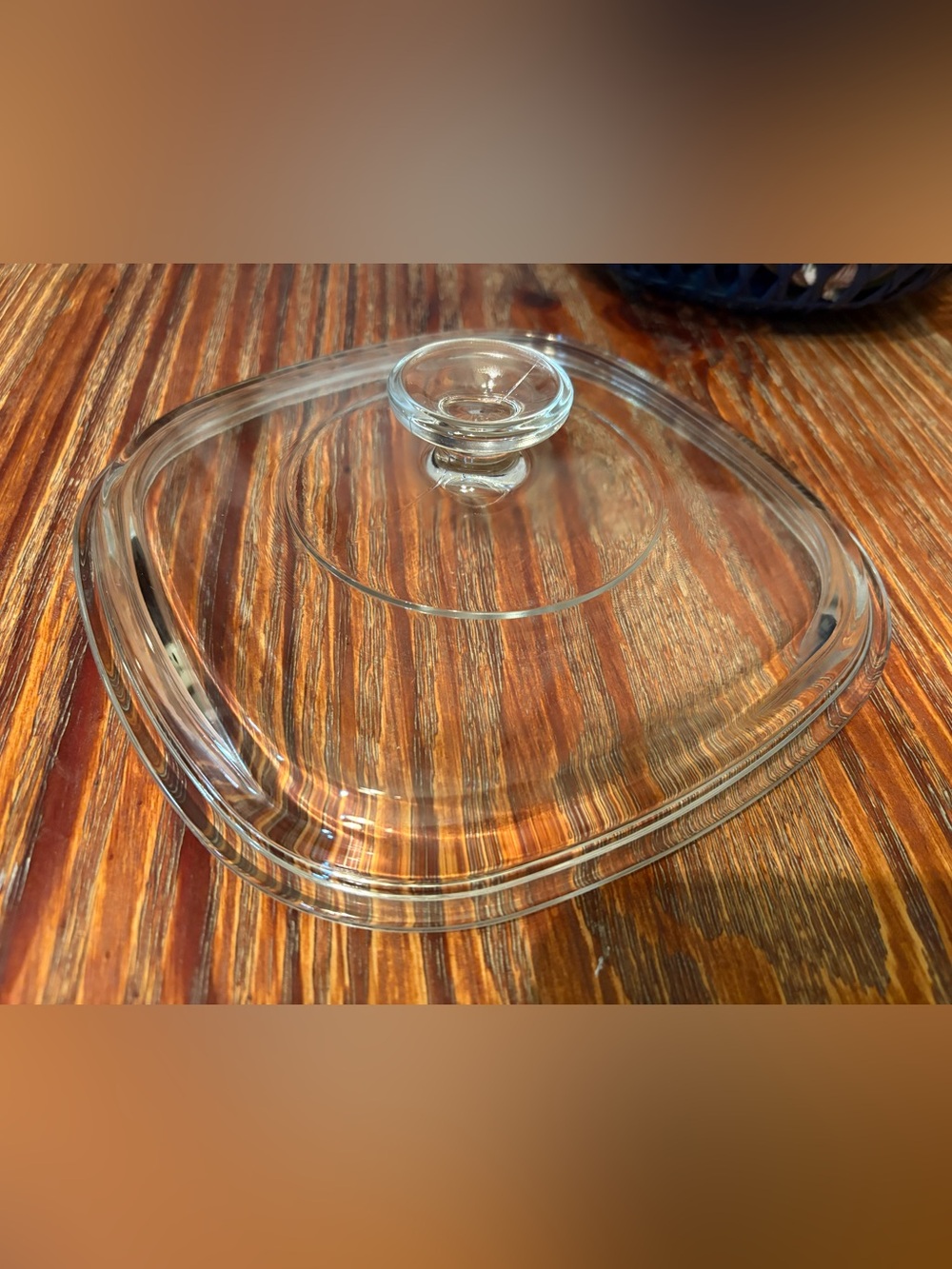 PYREX Clear Glass Square Serving Dish Replacement Lid (A9C)